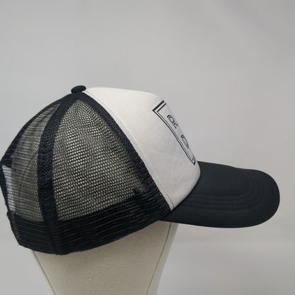 Rad Dad Snapback Trucker Hat Black One Size Adjustable Mesh Back