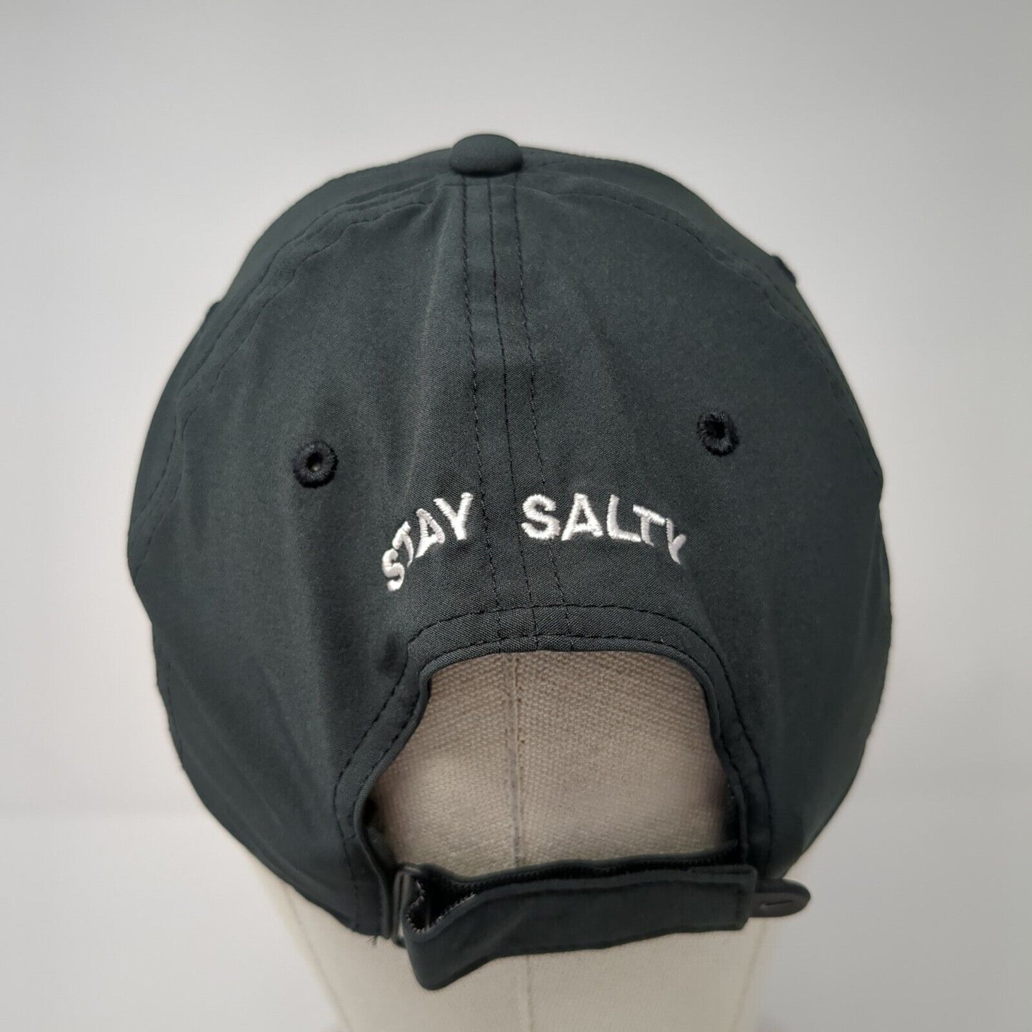 LMNT Stay Salty Strapback Hat Black One Size Nike Legacy91 Dri-Fit