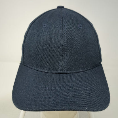 Zephyr Baseball Cap Blue L Stretch Fit Pop Logo Hat Acrylic Spandex Embroidered