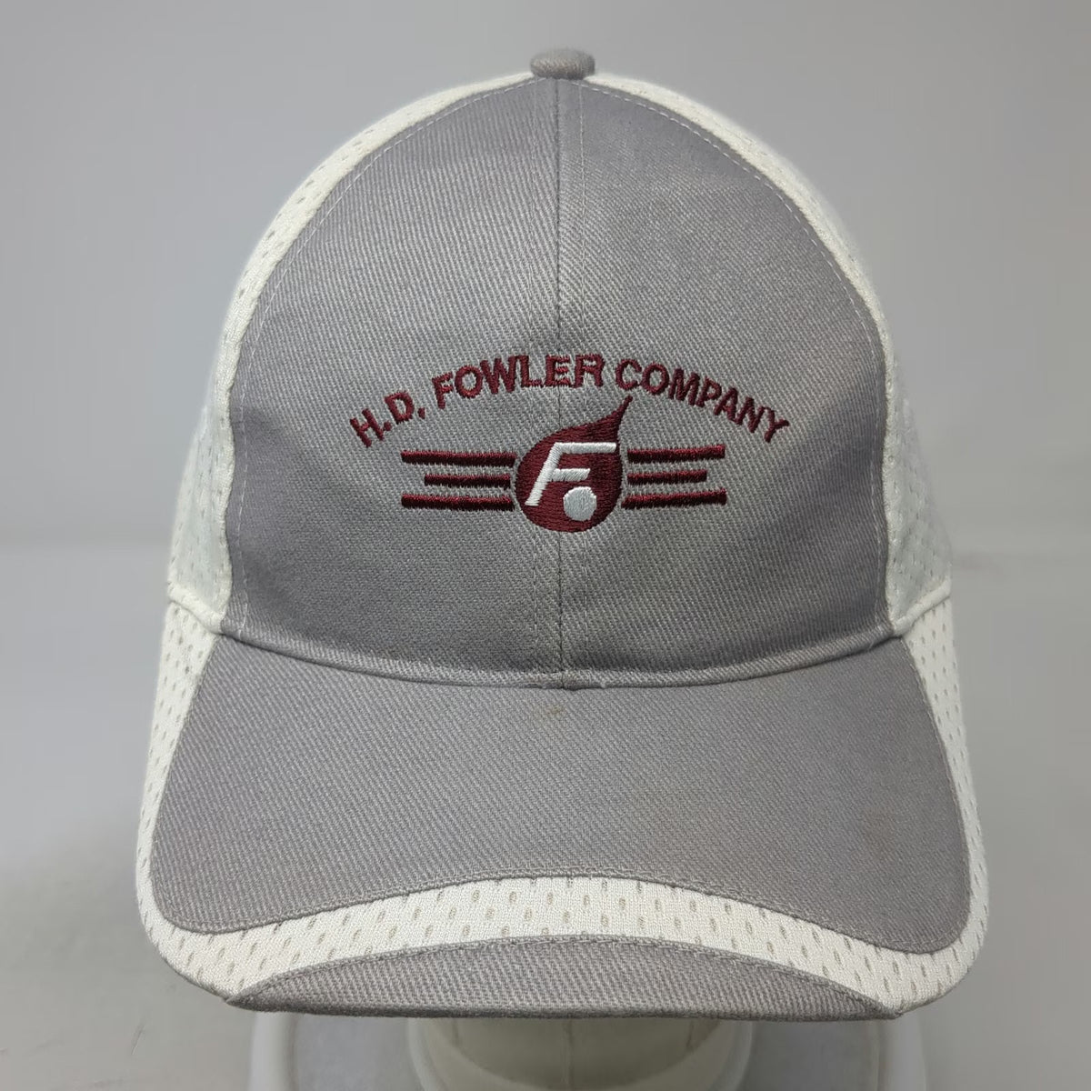 Incentives by Design H.D. Fowler Co Ford Baseball Cap Gray White One Size Hat
