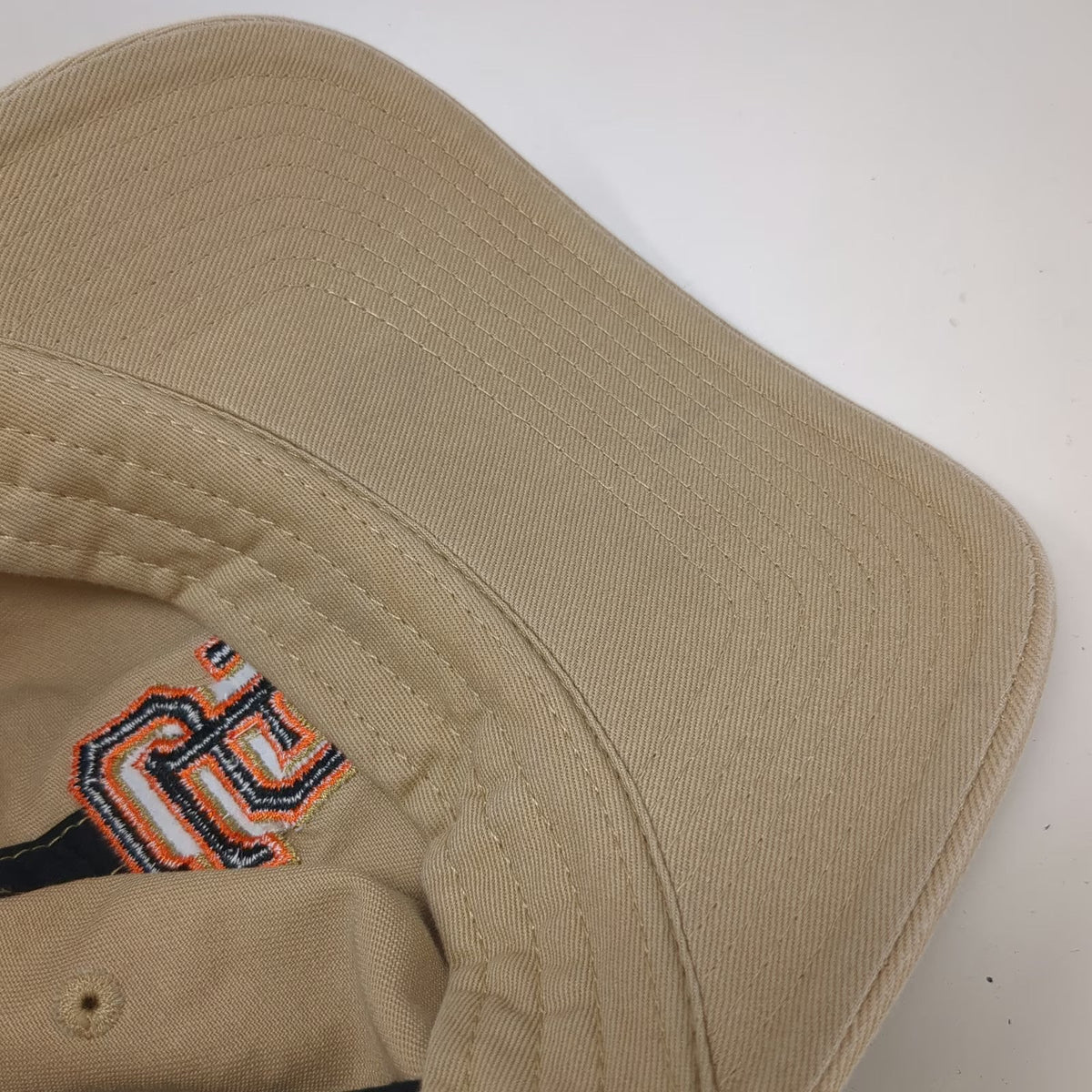 San Francisco Giants MLB '47 Brand Baseball Cap Beige One Size Strapback Cotton