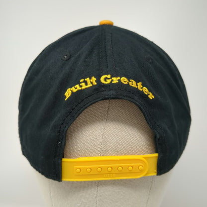 Otto Snapback Black One Size ABB Performance Built Greater Eagle Cotton Hat