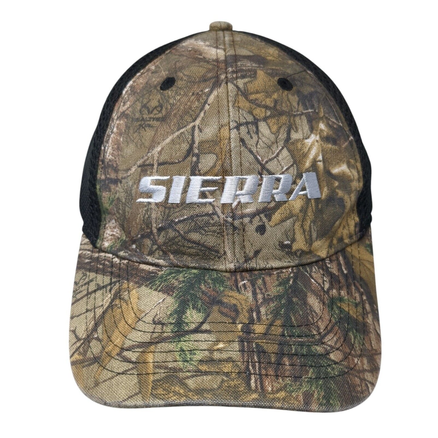 Sierra Fitted Trucker Hat Camouflage L/XL Perfect Fit Mesh Back Martin Marketing