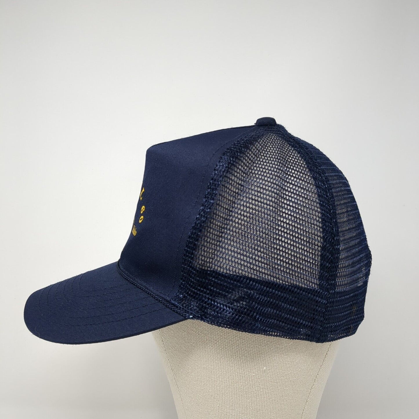 Oriental 60 Boise Idaho AF & AM Snapback Trucker Hat Blue OS Mesh Back Rope Otto