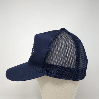 Oriental 60 Boise Idaho AF & AM Snapback Trucker Hat Blue OS Mesh Back Rope Otto