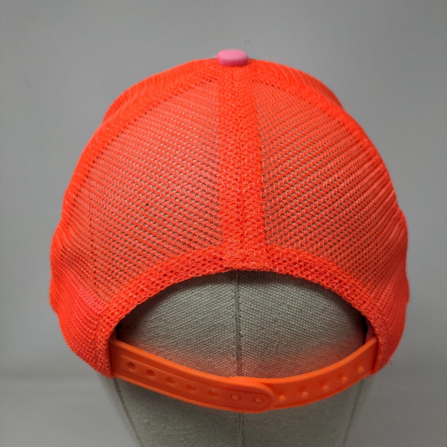 Rainbow Chevron Snapback Trucker Hat Multicolor One Size Adjustable Mesh Back