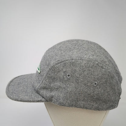 Alternative 5 Panel Hat Gray One Size Wool Boise Pennant Patch Slideback Cap