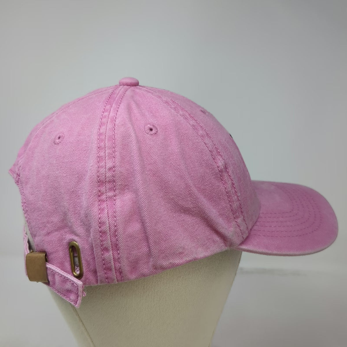 Buyers Products Company Pink One Size Baseball Cap Slideback Hat Wolf Mascot