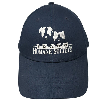 Idaho Humane Society Strapback Hat Blue One Size Embroidered New Era