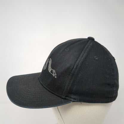 Join Or Die Snake Fitted Hat Black S/M Embroidered 1776 United 6 Panel