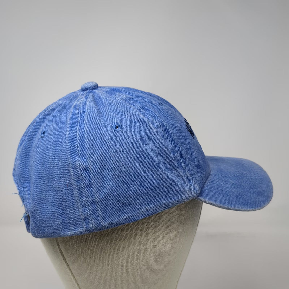 Sunkiss Kap Baseball Cap Blue One Size Miami Beach Florida Slideback Hat Shield