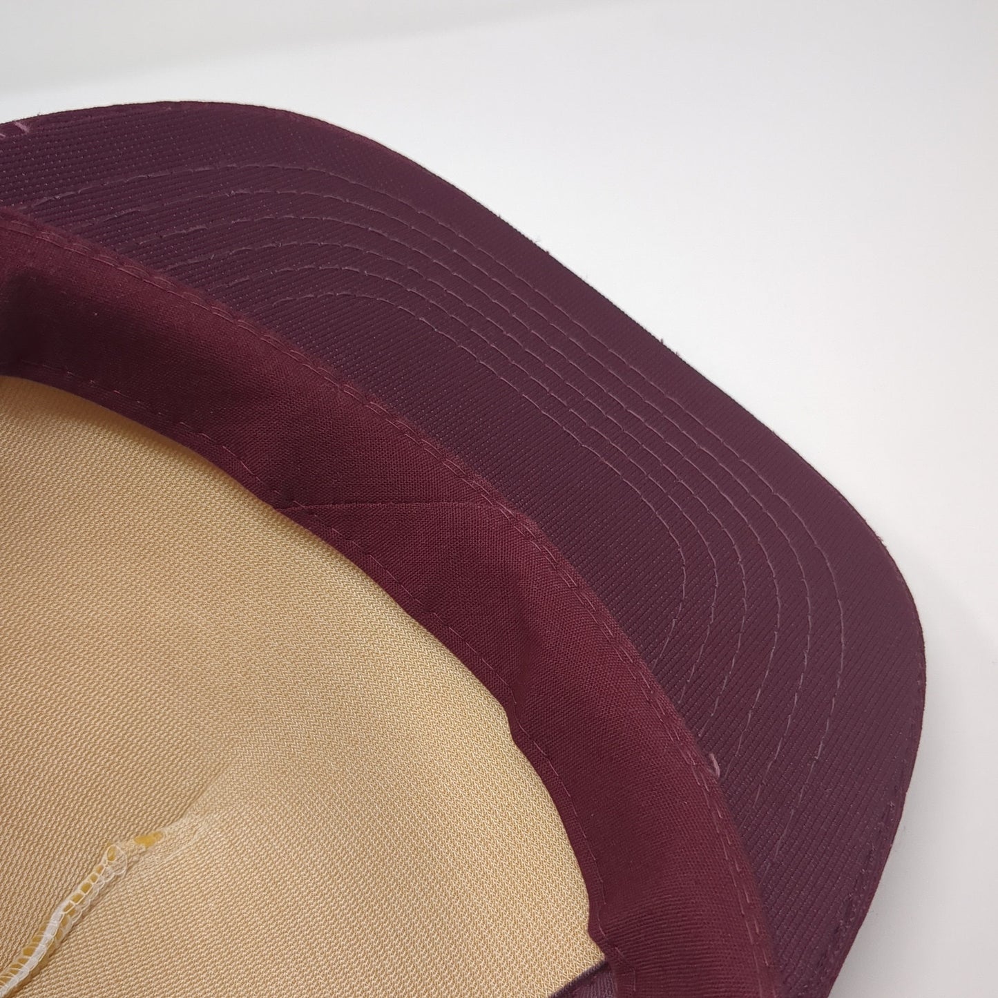 Wolfe's Auto Auction Snapback Rope Trucker Hat Red One Size Colorblock