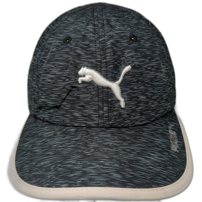 Puma Baseball Cap Black One Size Heathered Performance Reflective Strapback Hat