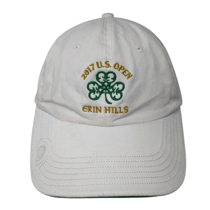 2017 U.S. Open Erin Hills Slideback Hat White One Size Adjustable