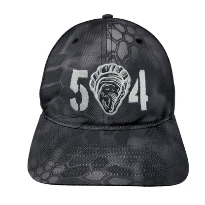 504 Snapback Mesh Back Trucker Hat Multi One Size Embroidered Richardson