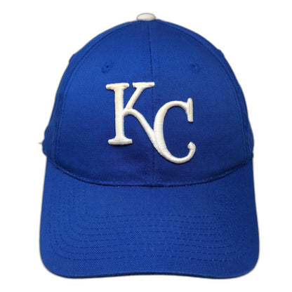 Kansas City Royals MLB Outdoor Cap Snapback Blue M Hat Stitched KC Logo 6 Panel