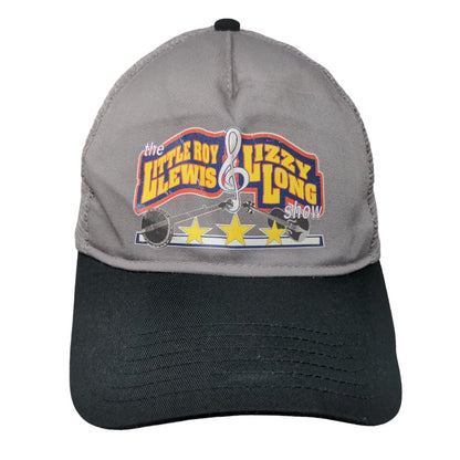 The Little Boy Lewis Lizzy Long Show Snapback Trucker Hat Gray OSFM Mesh Back