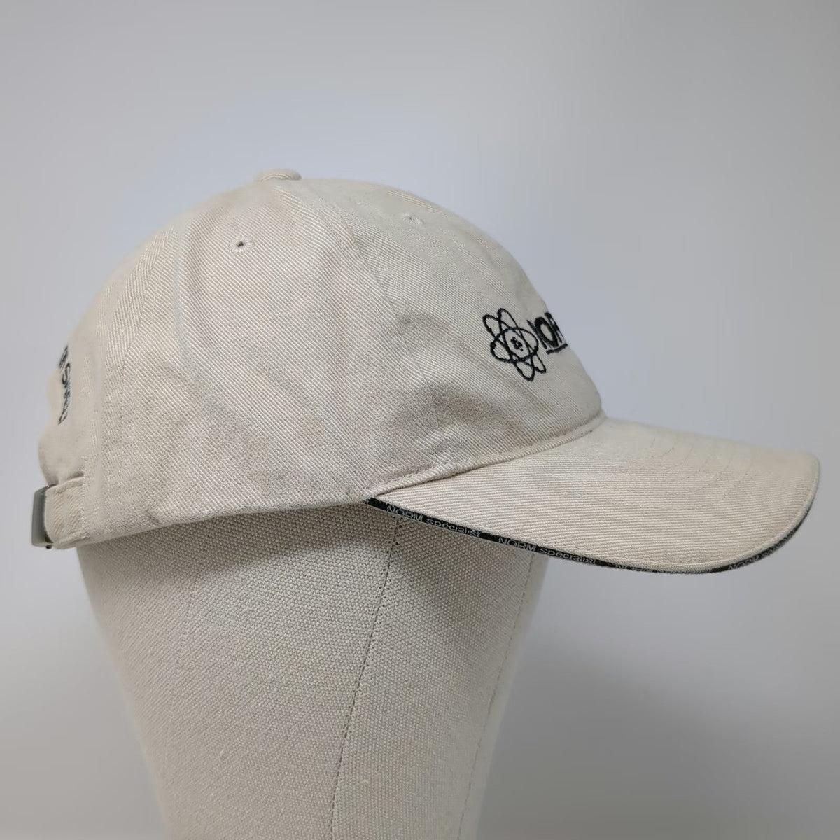 What's Next Inc Baseball Cap Beige One Size Normcan Radiation Safety Cotton Hat