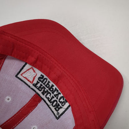 Tractor Supply Co Trucker Hat Red OSFM Mesh Snapback TSC Logo Farm Agriculture
