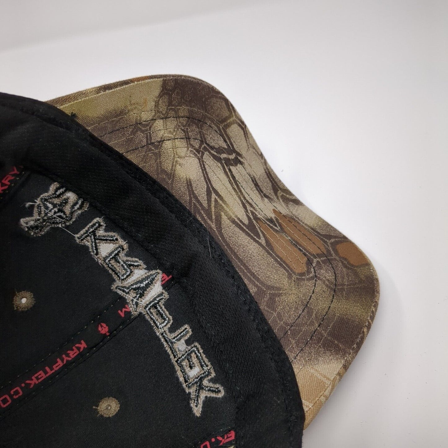 Kryptek Strapback Hat Camo One Size USA Flag 6 Panel Outdoor Cap
