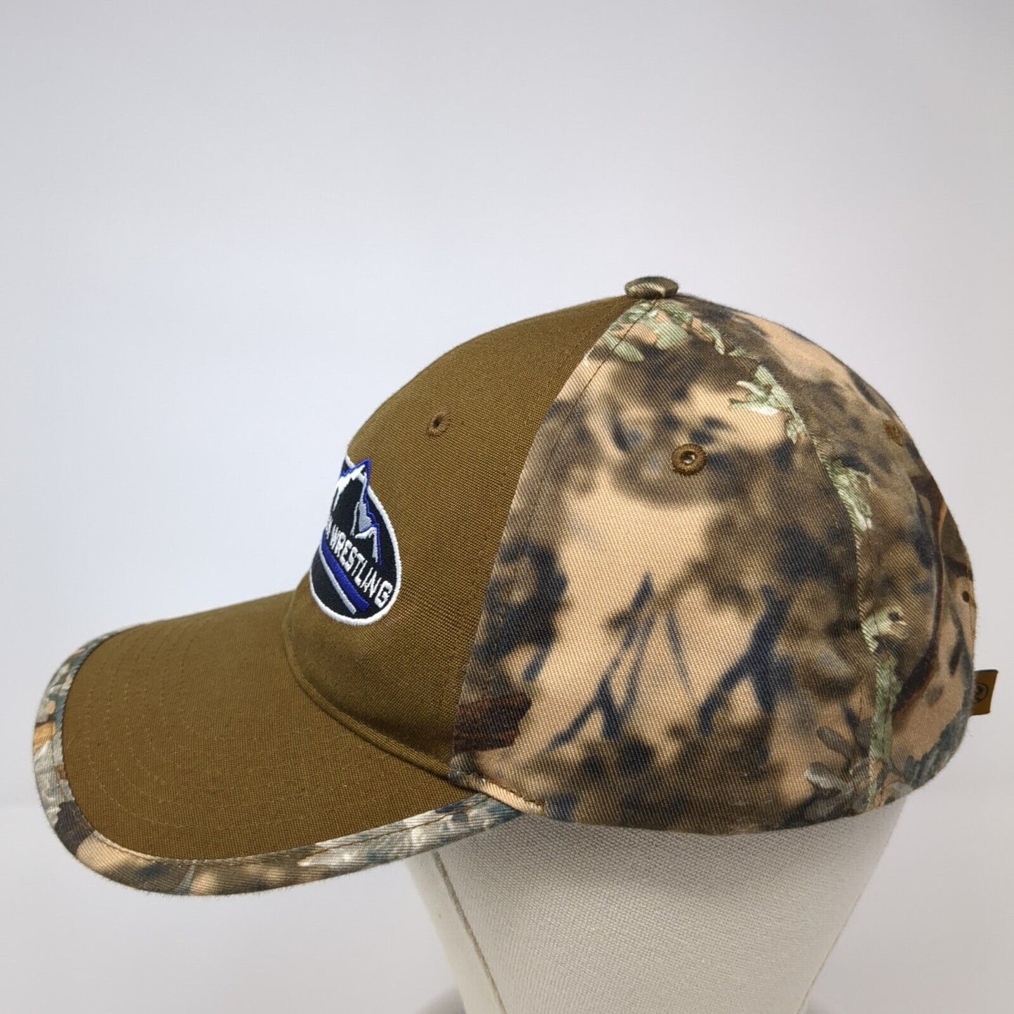 Ruby Mountain Wrestling Strapback Hat Camo One Size Hunting Richardson