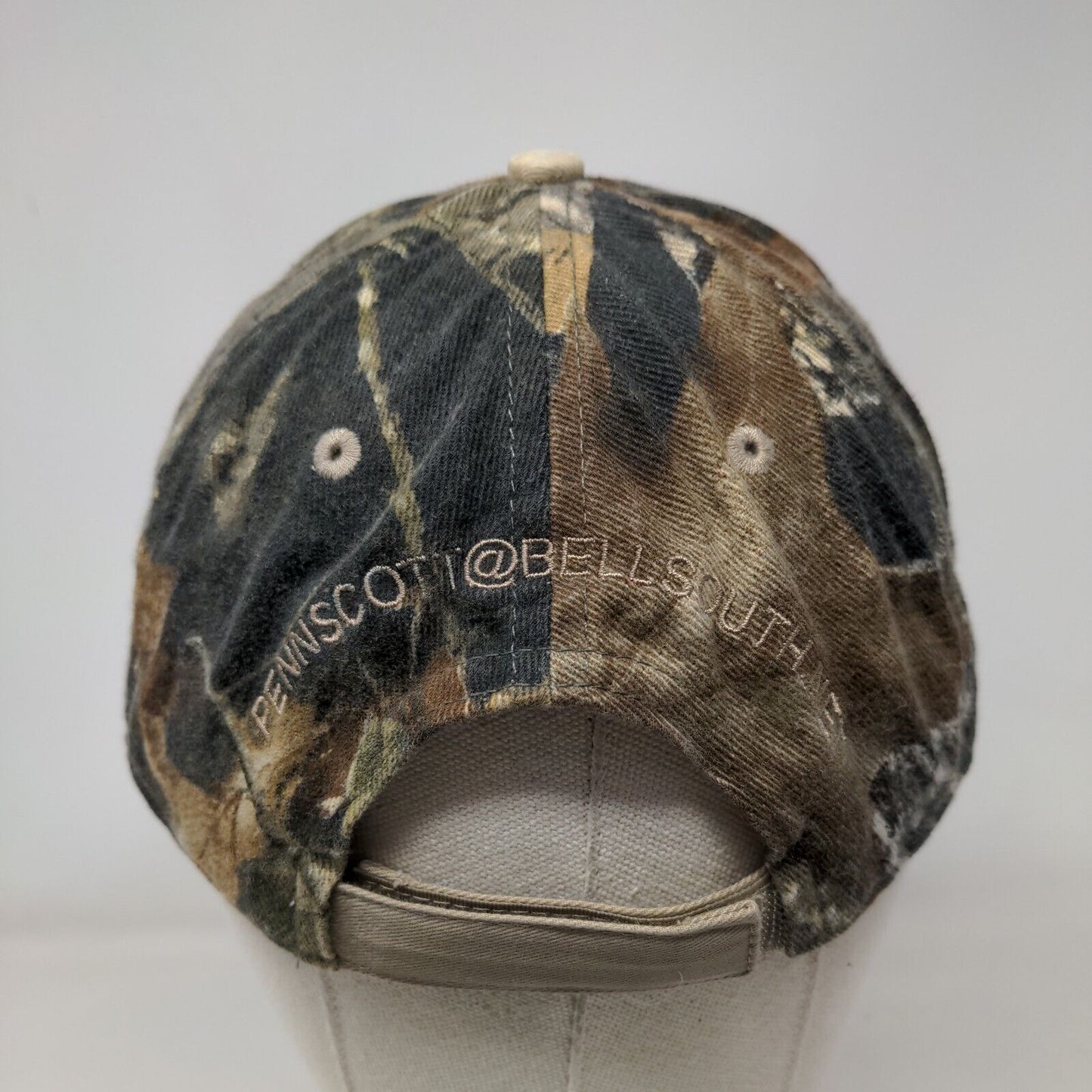 Timber Dealers Strapback Hat Camo One Size Adjustable Embroidered