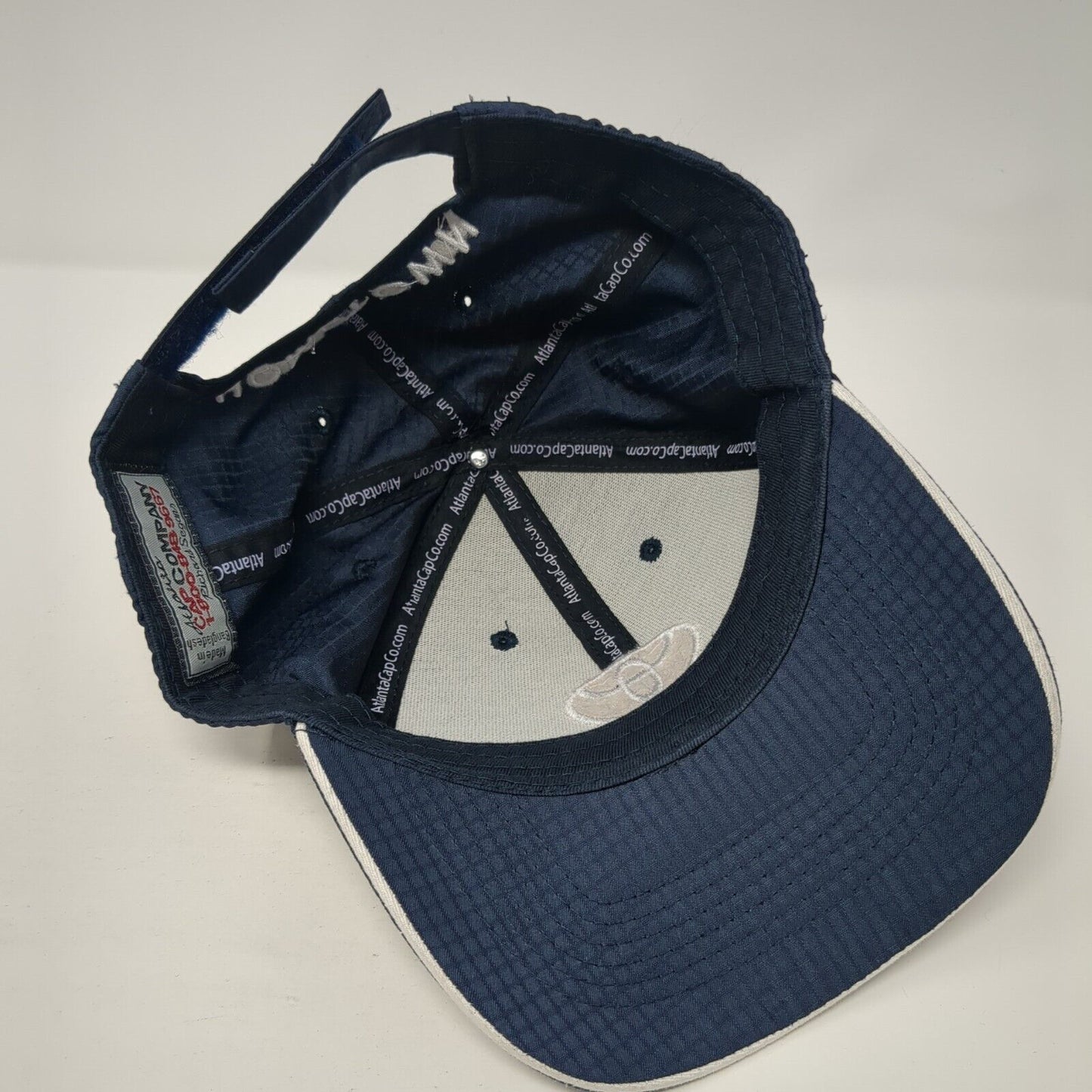 Toyota Hometown Strapback Hat Blue One Size Adjustable Embroidered Atlanta Cap