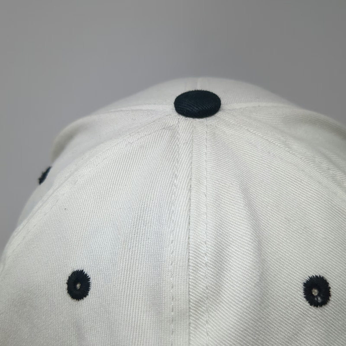 L.O.G.A. Harlem Snapback White One Size Hat Raised Embroidery Green Undervisor