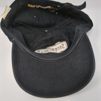 Streetmail Local News Local Voices Slideback Hat Black OS Adjustable Embroidered
