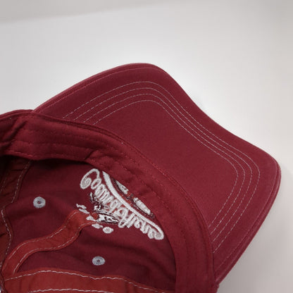 Idaho Coeur d'Alene 1887 Slideback Hat Red Large Embroidered W/Tags