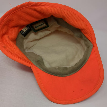 Remington Baseball Cap Orange XL Ear Flaps Thinsulate Blaze Hunting Winter Hat
