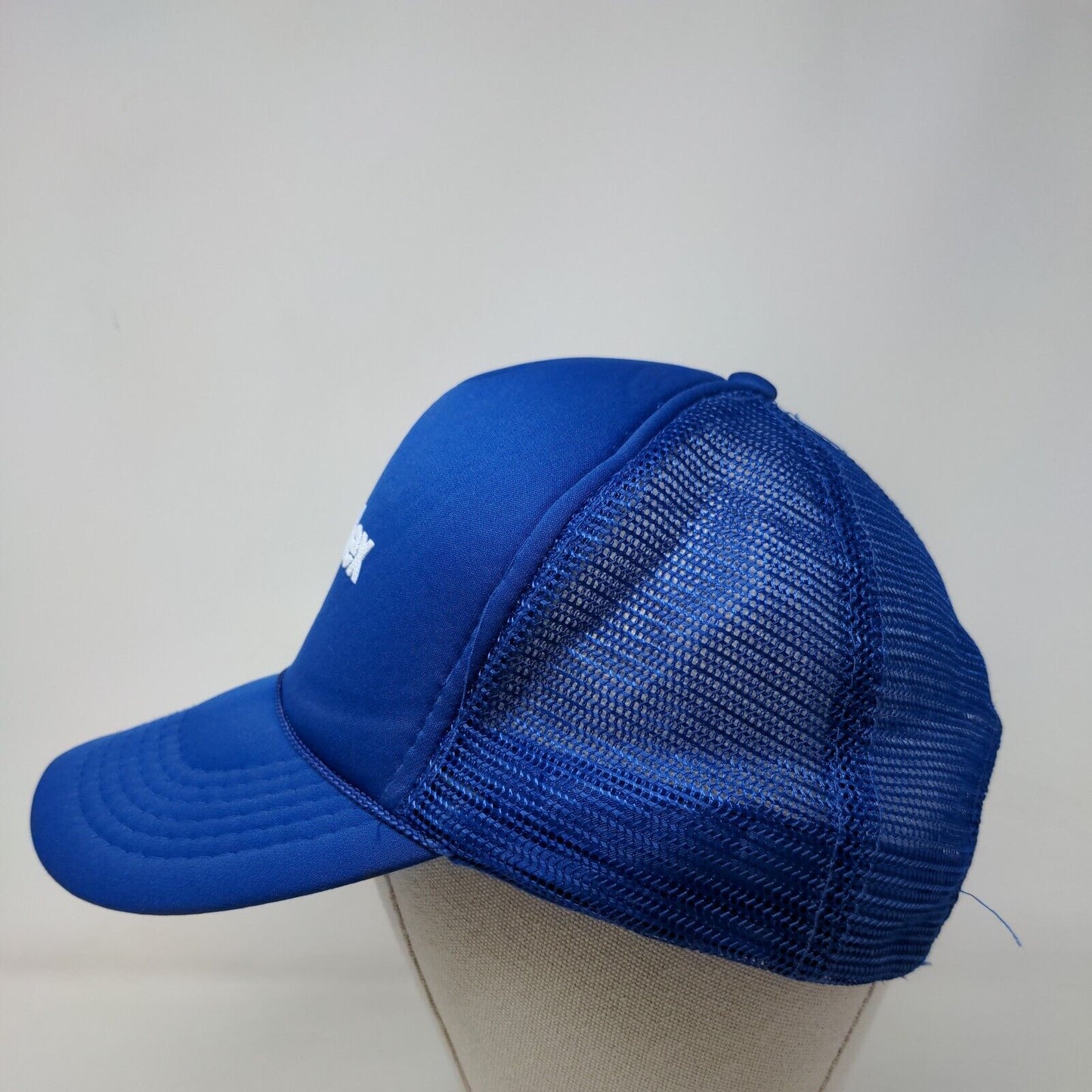 Norandex Snapback Mesh Back Rope Trucker Hat Blue OSFA Adjustable KC Caps