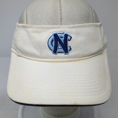 Puma North Carolina Tar Heels NCAA Visor Beige OSFM Strapback Embroidered Hat