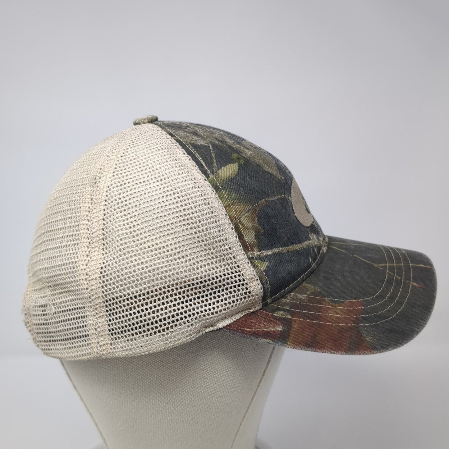 Costa Del Mar Strapback Trucker Hat Multicolor One Size Camo Mesh Back