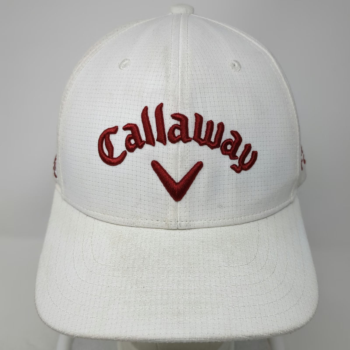 Callaway Baseball Cap White One Size Chrome Tour Ai Smoke Odyssey Golf Hat