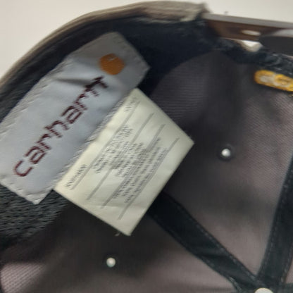 Carhartt Snapback Gray One Size Hat M Boutique Taqueria Patch Flat Bill