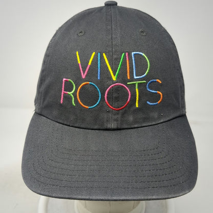 '47 Baseball Cap Gray One Size Vivid Roots Cotton Slideback Adjustable Logo Hat