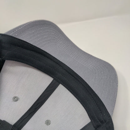 Inferno Snapback Trucker Hat Gray One Size Adjustable Mesh Back Port Authority