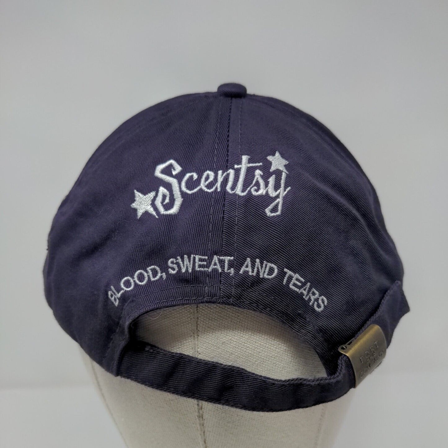 Six Pack Give Back Slideback Hat Purple One Size Embroidered Scentsy