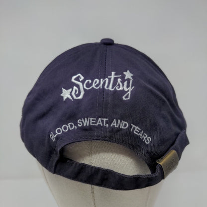 Six Pack Give Back Slideback Hat Purple One Size Embroidered Scentsy