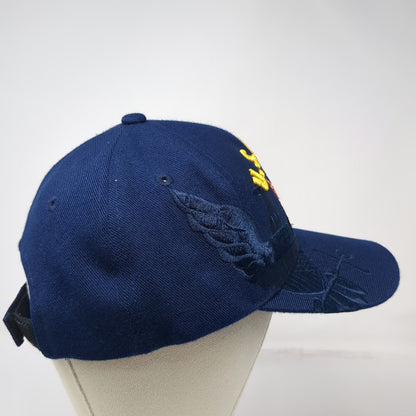Caps Club US Navy Baseball Cap Blue One Size Eagle Shadow Embroidery Strap Hat