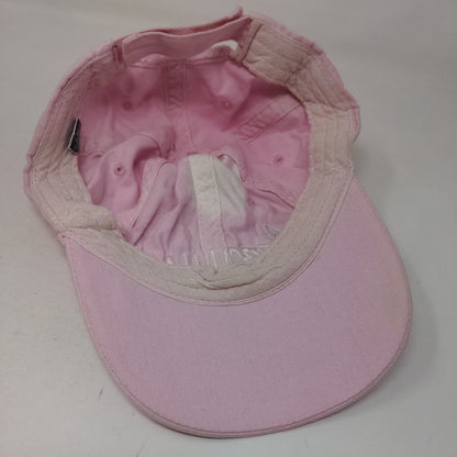 The City Of Copenhagen Strapback Hat Pink One Size Embroidered