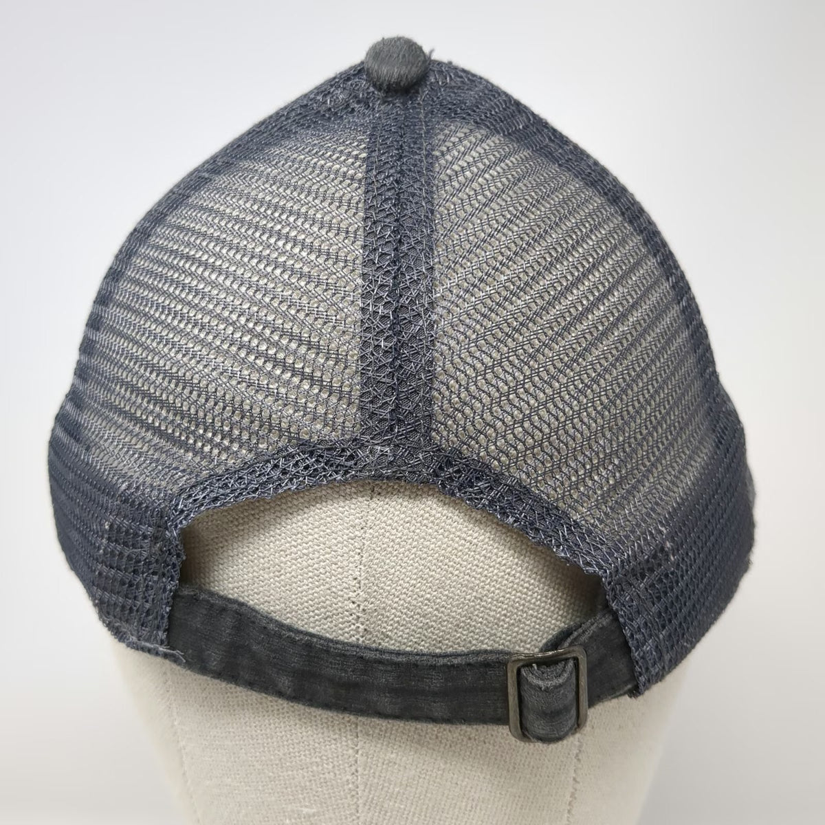 Ahead Baseball Cap Gray One Size Sun Valley Idaho Corduroy Mesh Slideback Hat
