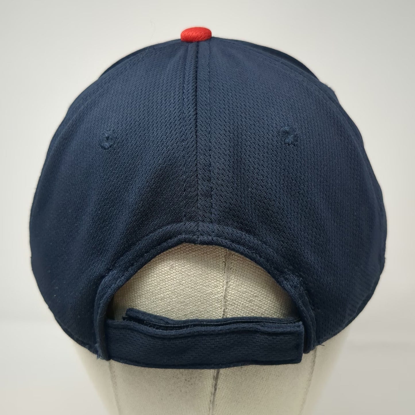 MLB Cleveland Indians OC Sports Baseball Cap Blue Red One Size Strapback Hat