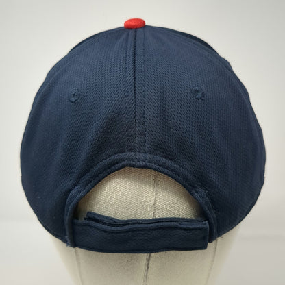 MLB Cleveland Indians OC Sports Baseball Cap Blue Red One Size Strapback Hat