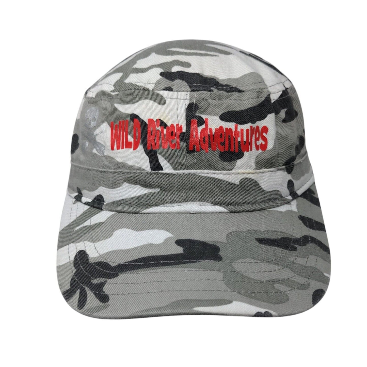 Wild River Adventures Strapback Cadet Army Cap Hat Camo One Size