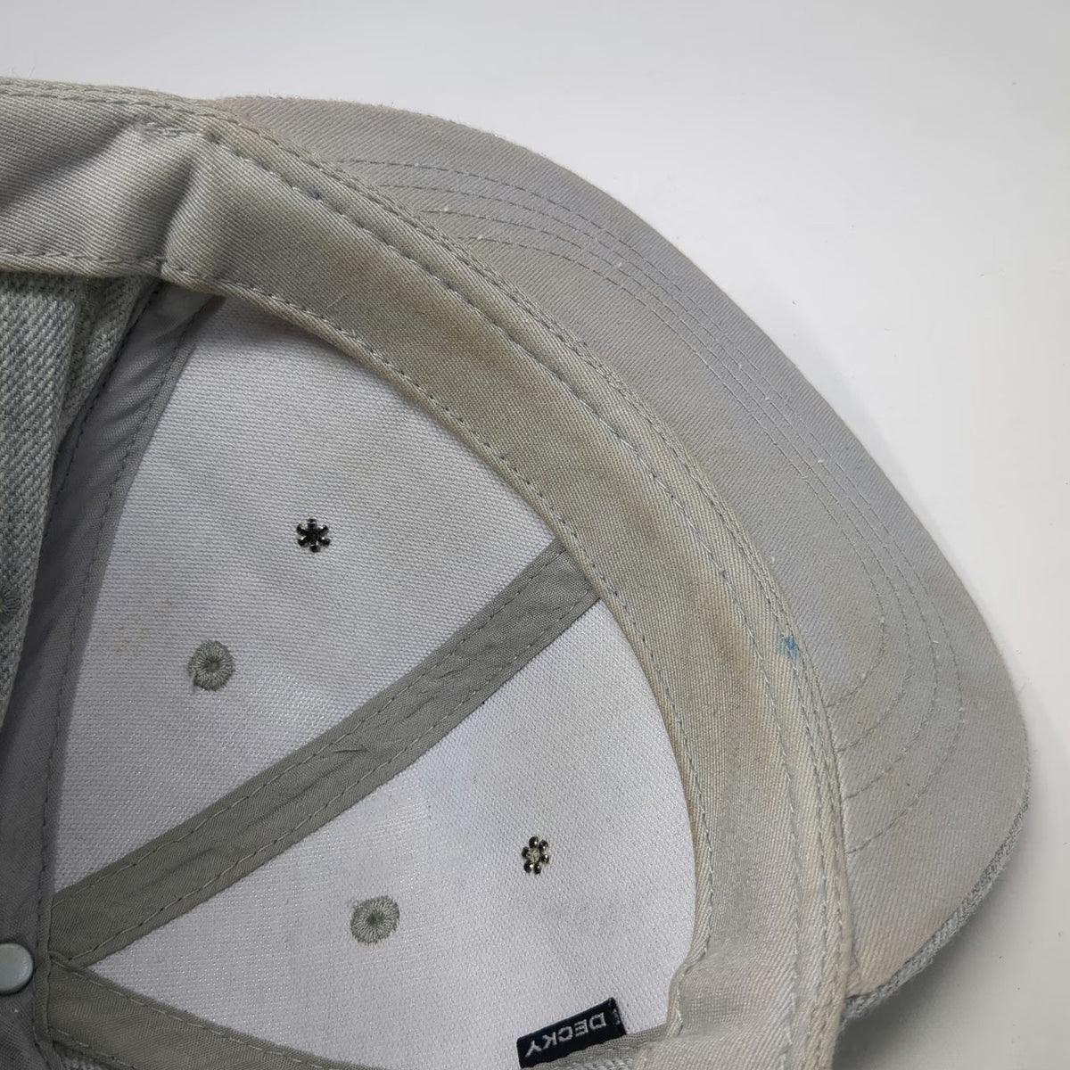 Muley Freak Snapback Hat Gray One Size Hunting Mountain Patch Flat Brim Acrylic