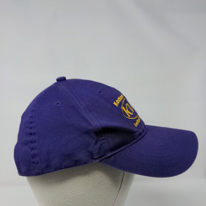 Kootenai Valley Inflatables Strapback Hat Purple Youth Embroidered