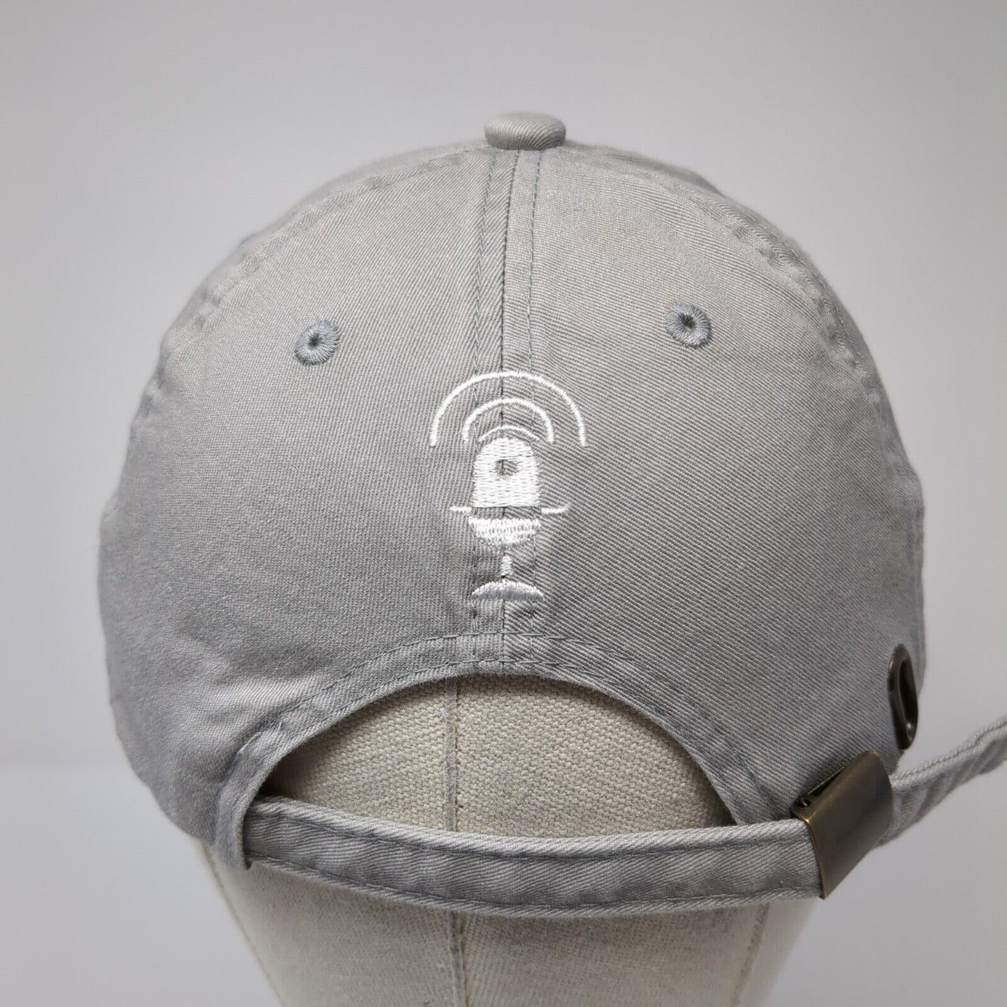 Stay Cozy Slideback Hat Gray One Size Adjustable Embroidered Port Authority