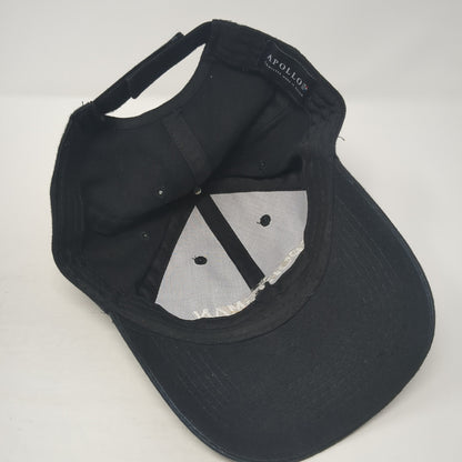 Sportsman Channel Strapback Hat Black One Size Adjustable Apollo USA